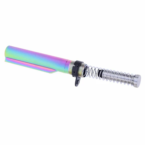 Guntec USA MILTUBESET-M-RPVD Guntec USA MILTUBESET-M-RPVD Mil-Spec Buffer Tube Set (Matte Rainbow PVD Coated) MILTUBESET-M-RPVD