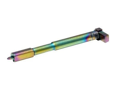 Presma Aftermarket Glock Handgun Titanium Plated Firing Pin for 9mm GEN 1-4, Titanium Iridescent, gun firing pin with rainbow metallic finish, designed for Glock models