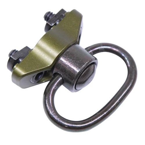 Guntec USA SWIVEL-MLK-G2-GREEN Guntec USA SWIVEL-MLK-G2-GREEN QD Swivel With Adapter For M-LOK System (Gen 2) (Anodized Green) SWIVEL-MLK-G2-GREEN