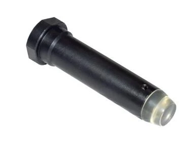 Presma AR-15 Recoil Buffer, Steel (Black color), 3.25", 5.1 ounces, cylindrical firearm recoil buffer with a black steel body and rubber end cap.