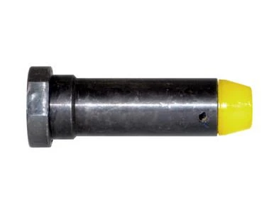 Presma Carbine 308 Recoil Buffer, black steel cylindrical component with a yellow rubber tip and a bolt attachment end.