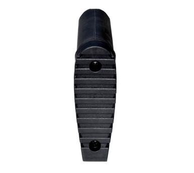 Presma Mil-Spec Alpha MK2 Stock w/ Pad - Black, close-up view of the stock showing its textured surface and mounting points.