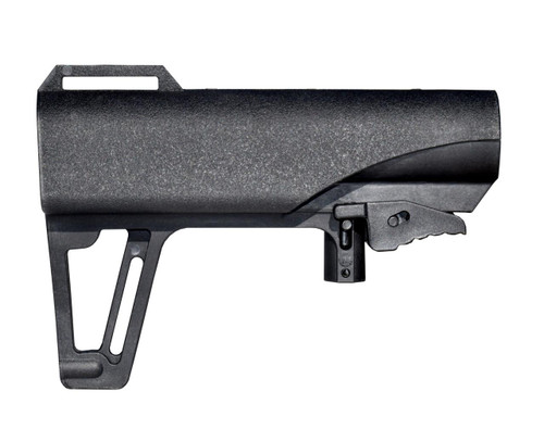 Presma Mil-Spec Polymer Fin Brace [AAST20], a black lightweight polymer firearm fin stabilizer for enhanced shooting stability.