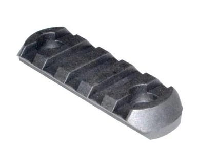 Presma M-LOK to Picatinny Adapter Rail, Polymer - 5 slots, black and lightweight design