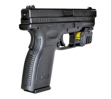 Sniper Grunt LSG01 Compact Green Laser Sight for Picatinny Rails, with Ambidextrous On/Off Switch