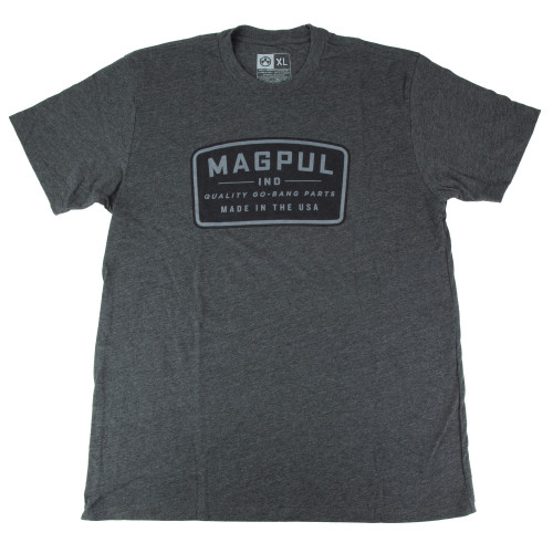 Magpul Industries MAG1526-010-XL Classic Fit Cotton-Poly Blend Tee - Durable Crew Neck T-Shirt for Firearm Enthusiasts