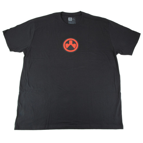 Magpul Industries MAG1115-001-2XL Athletic Fit Cotton-Poly Blend Tee - Durable Crew Neck T-Shirt with Iconic Logo