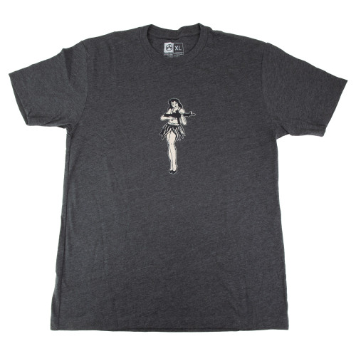 Magpul Hula Girl Tee - MAG1117-010-XL | Comfy Cotton-Poly Blend T-Shirt for Summer Luau Vibes