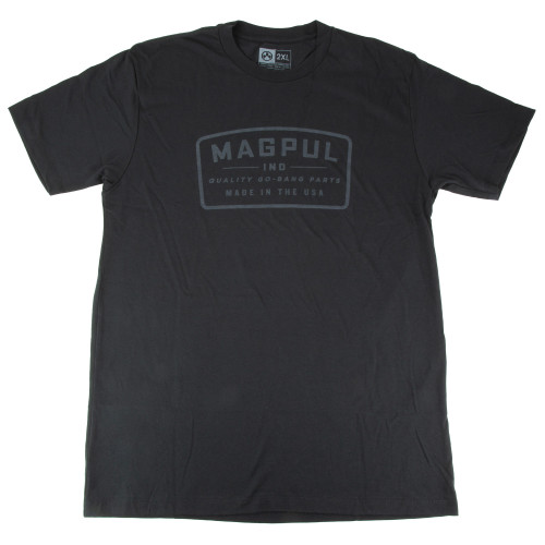Magpul Industries Men's Athletic Fit Tee - MAG1526-001-2XL - Premium Cotton-Poly Blend, Durable Design