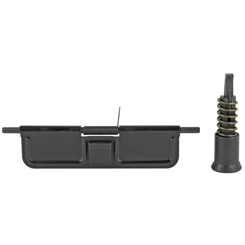 Rise Armament 12002 Precision Firearm Upgrade Parts – Durable, Reliable & High-Quality Components, firearm upgrade components with a black slide release and a coil spring assembly.