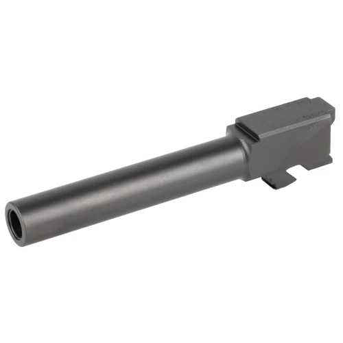 GLOCK 42797 OEM Barrel for GLOCK 17 Gen 5, black gun barrel designed to enhance accuracy and performance with a sleek, metallic finish.