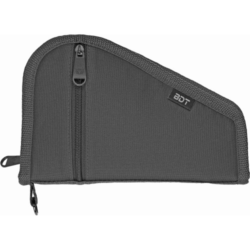 Bulldog Cases BDT619B, black protective carrying case with zipper and durable fabric material.