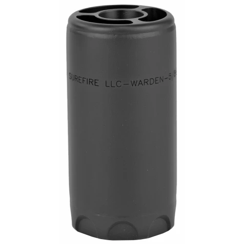 Surefire Warden 762 Direct Thread Black, firearm suppressor suppressor in matte black finish with engraved text