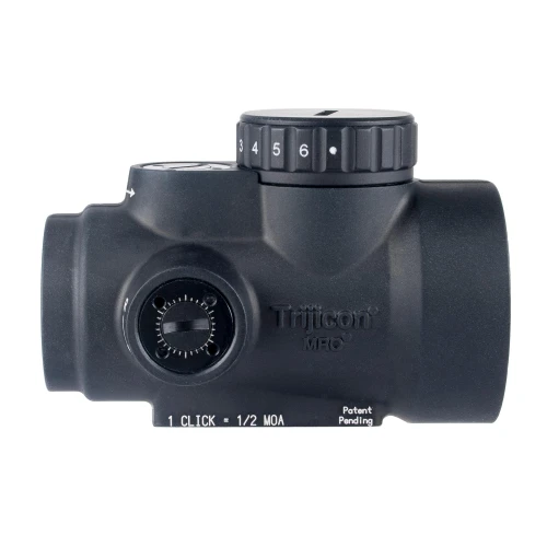 Trijicon TRIJICON MRO SD RED DOT NO MNT BLK, tactical firearm red dot sight for precise targeting.