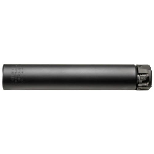 Surefire SUREFIRE TRNG SUPPR 7.62MM BLK, black tactical suppressor for firearms.
