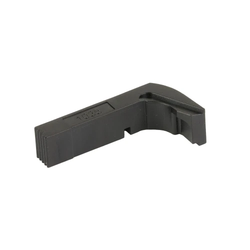 GLOCK OEM MAG CATCH 10/45 INCLD SF, black polymer magazine catch for Glock 10/45 pistol.