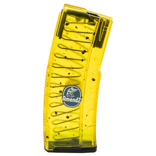 Amend2 556MODCBAN30: Special Edition 30-Round 5.56x45 NATO AR15 Magazine - Durable Polycarbonate with Custom Design and Logo