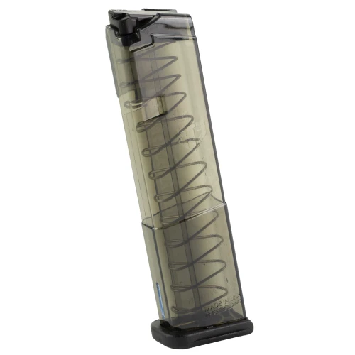 Elite Tactical Systems Group SMK-GLK-43-12 Magazine - 12-Round Extended Capacity for Glock 43 - Durable, Clear, Non-Tilt Design with Lifetime Warranty