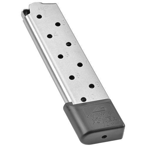 CMC Products M-PMP-45FS10 Custom Smooth Finish Firearm Mags - Heavy-Duty Spring for Easy Use & Durability