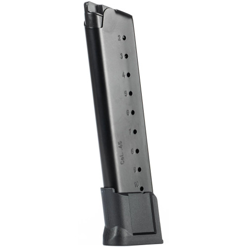Mec-Gar USA MGCG4510A 1911 Full Size Magazine – 10 Round Capacity with Anti-Friction Coating