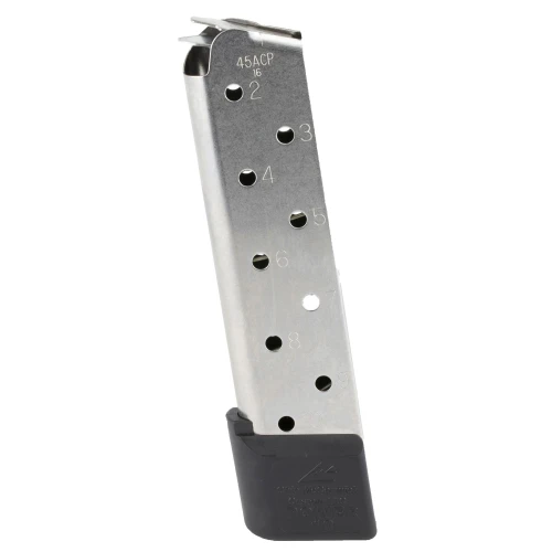 CMC Products M-PM-45FS10 Power Mags for .45 Caliber 1911 - Durable, High-Performance Extra Heavy-Duty Magazine with capacity for multiple rounds, designed for reliability and efficiency in firearm use.