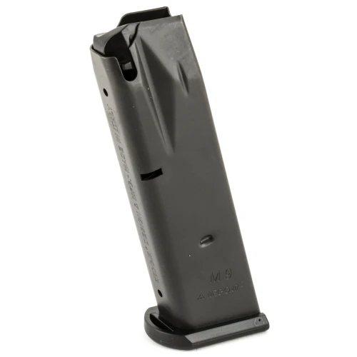 Mec-Gar USA MGPB9215P Precision Stamped Magazine for Military & Law Enforcement - Heat Treated & Strengthened Feed Lips