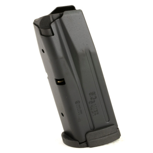 SIG SAUER MAG-MOD-SC-9-12 Magazine | 12-Round Steel Magazine for Sig P250 & P320 Subcompact