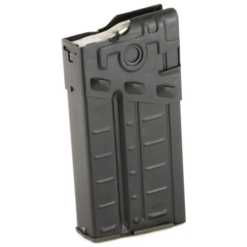 PTR Industries PTR500098 magazine, black metal rifle magazine with a matte finish for firearm ammunition storage.