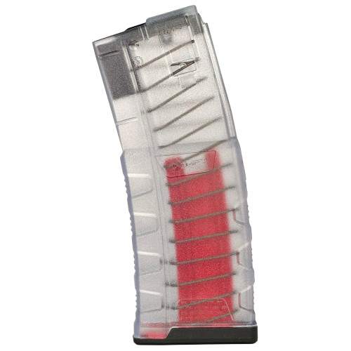 Mission First Tactical 1530EXPM556-T-C, Durability & Clarity AR15/M4 Magazine, military-grade, translucent, lightweight, clear body for quick ammo check.