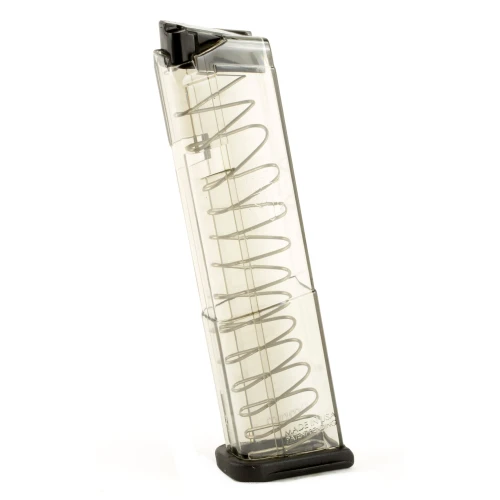 Elite Tactical Systems Group GLK-43-12 12-Round Polymer Magazine - Impact Resistant & Durable for Glock