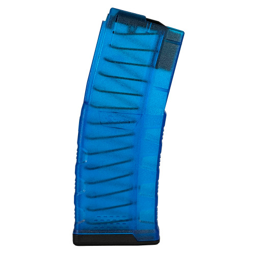 Mission First Tactical EXDPM556-T-B - Translucent AR15/M4 Magazine with Quick Ammo Check & Enhanced Durability