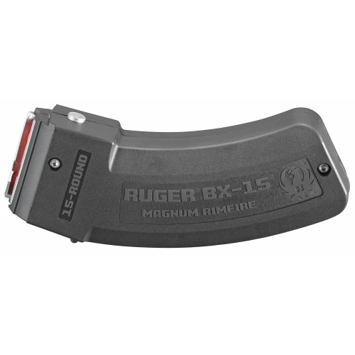 Ruger 90585 Factory Magazine - High Quality Polymer Body, 15-Round Capacity with Steel Feed Lips