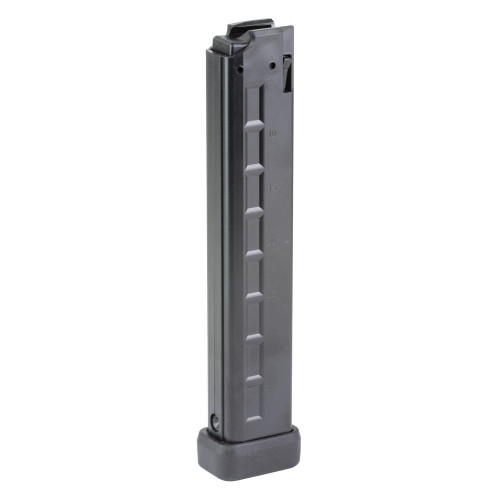 B&T USA BT-30183-BLK 9mm Magazine - 30-Round Durable Polymer for TP9, APC9, GHM9 Firearms, tactical firearm magazine with black polymer construction and capacity markings.