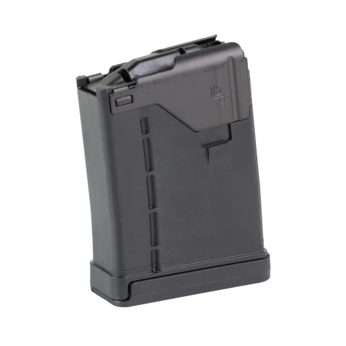 Lancer Systems L5AWM Gen 2 10-Round Polymer Magazine, durable and reliable black ammunition magazine with compact design for firearms, model L5L-G2-5-10-BLK.