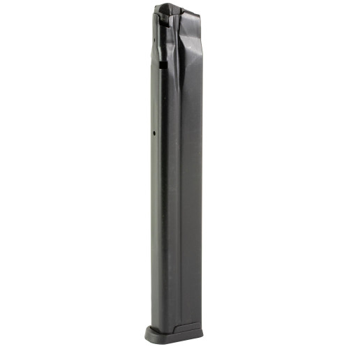 ProMag Industries SIG-A23, firearm magazine in black, vertical view.