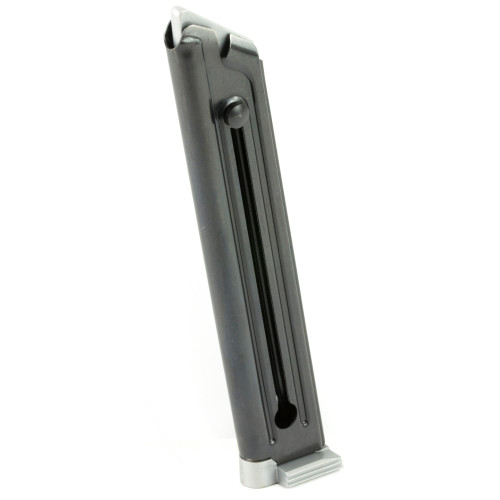 Ruger 90062, firearm magazine in black with a metallic base plate.