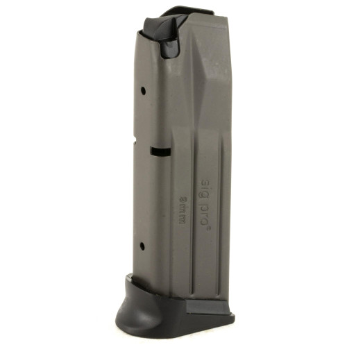 Sig Sauer MAG-2022-9-15, firearm extended magazine for pistols with a gray finish.
