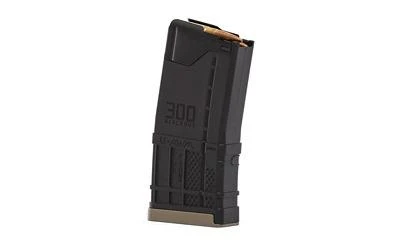 Lancer Systems L5BO-G2-20-BLK Gen 2 Steel/Polymer Hybrid Magazine - Heavy Duty, Reliable Performance for Extreme Conditions, showing a black, rugged magazine with metal and polymer construction suitable for tactical and heavy-duty firearm use.