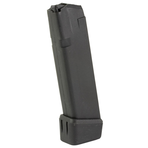 ProMag Industries GLK-A21, black firearm magazine with a sleek rectangular design.
