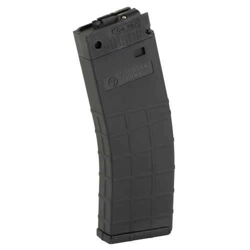 Tippmann Arms Company A201045 magazine, black firearm magazine for .22LR caliber rifles.