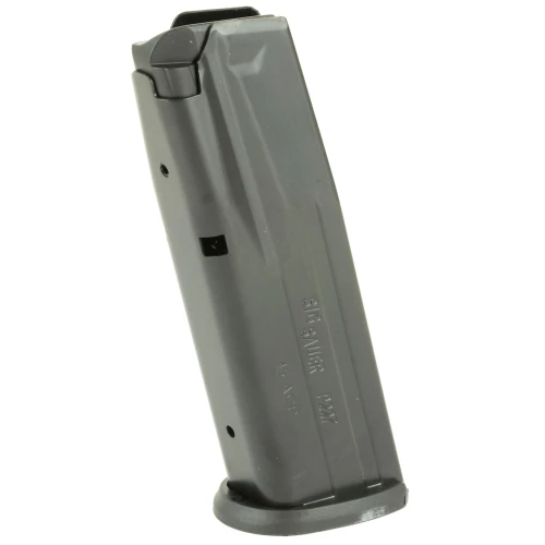 Sig Sauer MAG-227-45-10, gun magazine for .45 ACP caliber with a gray finish and black base, automatic pistol accessory.