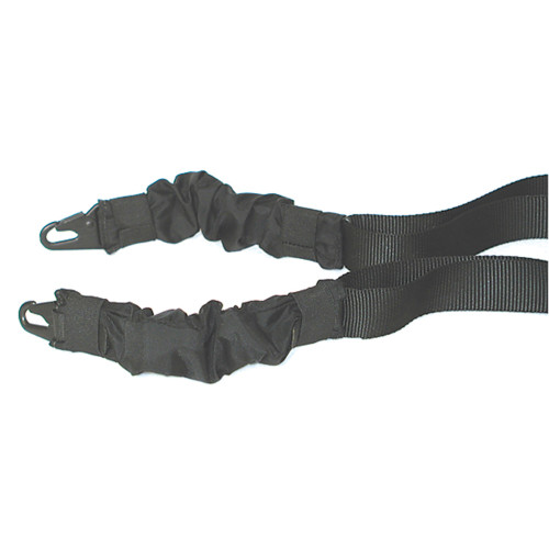 BLACKHAWK 71CQS1BKA Tactical Sling | Adjustable Hybrid Single-Point & Two-Point Design for Operators | Heavy-Duty Elastic for Quick Adjustments