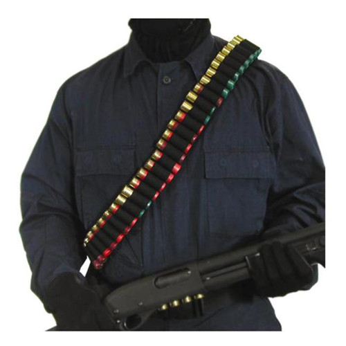 BLACKHAWK 43SB55BK Shotgun Shell Bandolier - Durable Nylon Webbing & 55 Shell Capacity