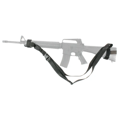 BLACKHAWK 70GS17BK Universal Swift Sling - Versatile 3-Point Sling with Quick Adjust Cam Buckle, adjustable tactical rifle sling with quick-release buckles for firearm stability and comfort.
