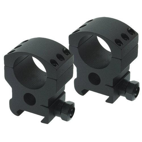 Burris Optics 420181 Xtreme Tactical Rings, lightweight high-strength scope mounts for Weaver and Picatinny rails.
