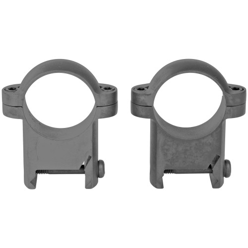 Burris Optics 420087 Weaver-Style Steel Scope Rings, durable and precise rifle mounting accessories for marksmen, shown in a pair.