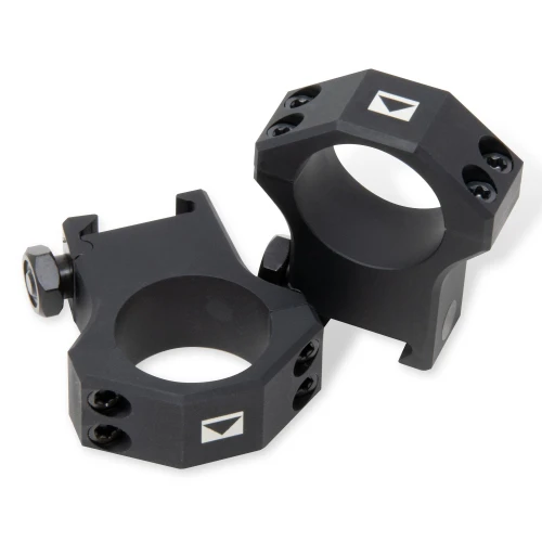 Steiner 5965 Tactical Scope Rings, durable 34mm alignment medium height rings for Picatinny rails, precision manufacturing.