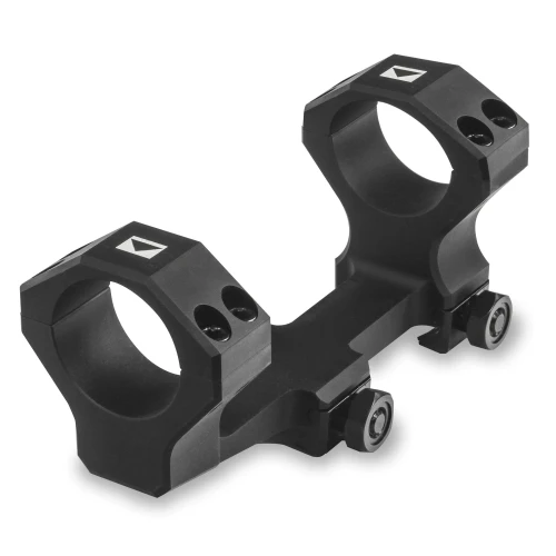 Steiner 5970 T-Series Cantilever Scope Mount for AR-15, lightweight 30mm Picatinny rail mount featuring a durable black anodized finish and high-quality construction for secure firearm accessory attachment.