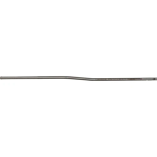 LanTac USA LLC LanTac M-SPEC Gas Tube 01-MSPEC-GT-CRBN - Durable 306 Stainless Steel, Laser Engraved, Made in USA for Superior Shooting Performance, close-up view of the stainless steel gas tube with engraved branding and specifications on a plain white background.