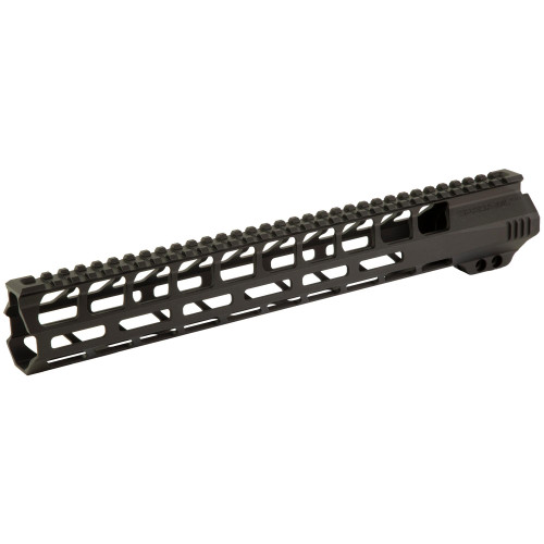 LanTac USA LLC 01-HG-013-SPADA-ML M-LOK Handguard, durable 6005A-T6 aluminum, anti-slip and anti-rotation design, finished with Type 3 hardcoat anodizing, made in USA.